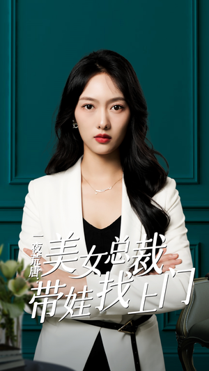 一夜荒唐：美女总裁带娃找上门（83集）好看的短剧推荐