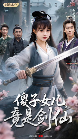 傻子女儿竟是剑仙（50集）每日短剧追不停