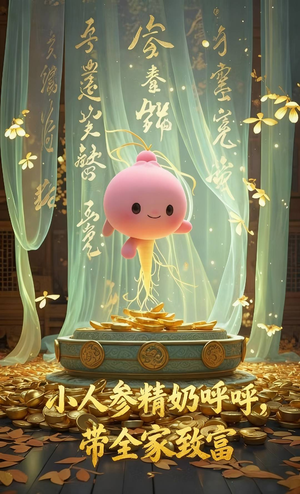 小人参精奶呼呼带全家暴富（58集）大结局一气呵成