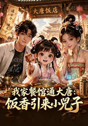 我家餐馆通大唐：饭香引来小兀子（63集）超级好看的短剧