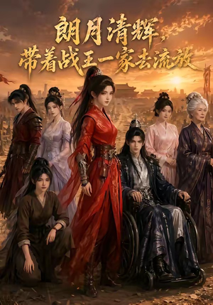 朗月清辉，带着战王一家去流放（78集）热门短剧看不停