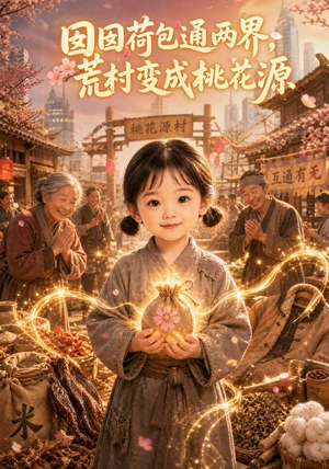 囡囡荷包通两界，荒村变成桃花源（85集）每日分享短剧