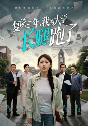 复读三年，我的大学长腿跑了（60集）短剧分享剧集