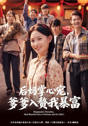 后妈掌心宠，爹爹入赘我暴富（60集）热门短剧抢先看