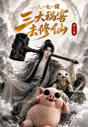 一人一龟一猪，三大祸害去修仙第三季（141集）看到大结局
