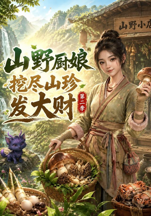 山野厨娘,挖尽山珍发大财第二季(76集) 山野厨娘,挖尽山珍发大财第二季(76集)短剧每日分享