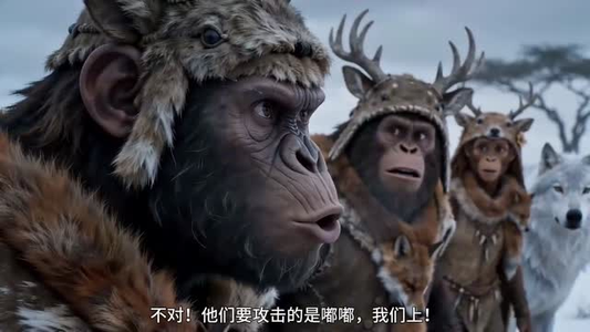 穿成南方古猿，生存百万年！（50集）精彩的网络短剧