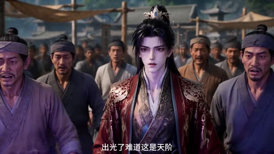 穿书反派：夺取主角机缘（122集）追风的女孩短剧