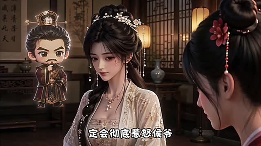 侯府善女爱弄玄机（300集）最火的短剧