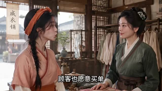 穿成农女：带着八个弟弟发家致富传（中）（212-411集）追风的女孩短剧