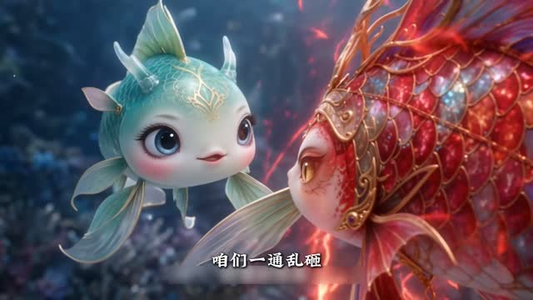 草鱼误入龙门：我竟是太古龙女 （65集）短剧太上头了