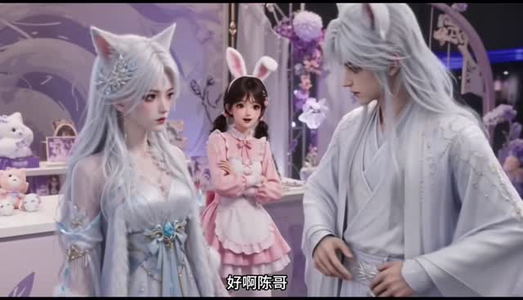 傲娇狐妖嫌弃我，却偷偷给我续命第3季（158集）古装热门短剧