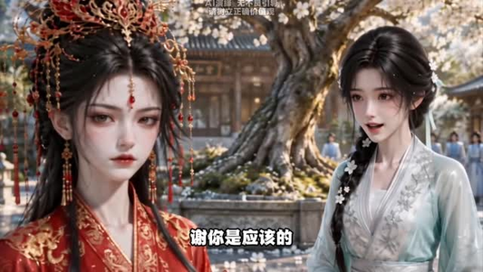 口嫌体直的恶毒女配，今天也在认真过剧情（71集）上热门短剧