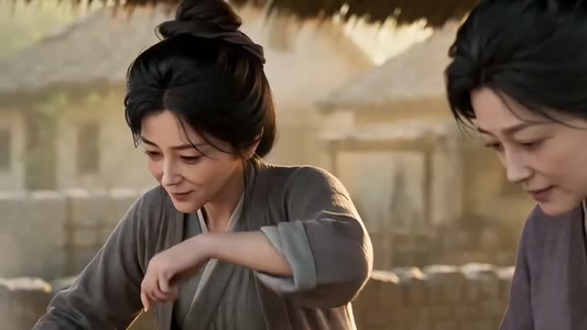 穿成私奔夫妇长女，我摆摊养全家（119集）最火短剧热播
