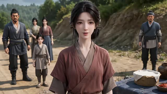 穿成私奔夫妇长女，我摆摊养全家第二季（128集）全集一次看完