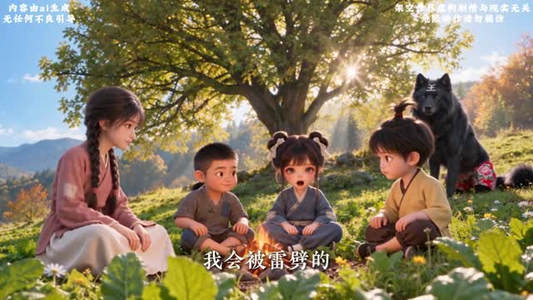 初一战记，我带全家修仙吃肉（130集）分享好看短剧