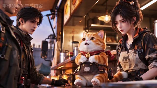猫猫食堂：我在末世开食堂（91集）男主角是谁